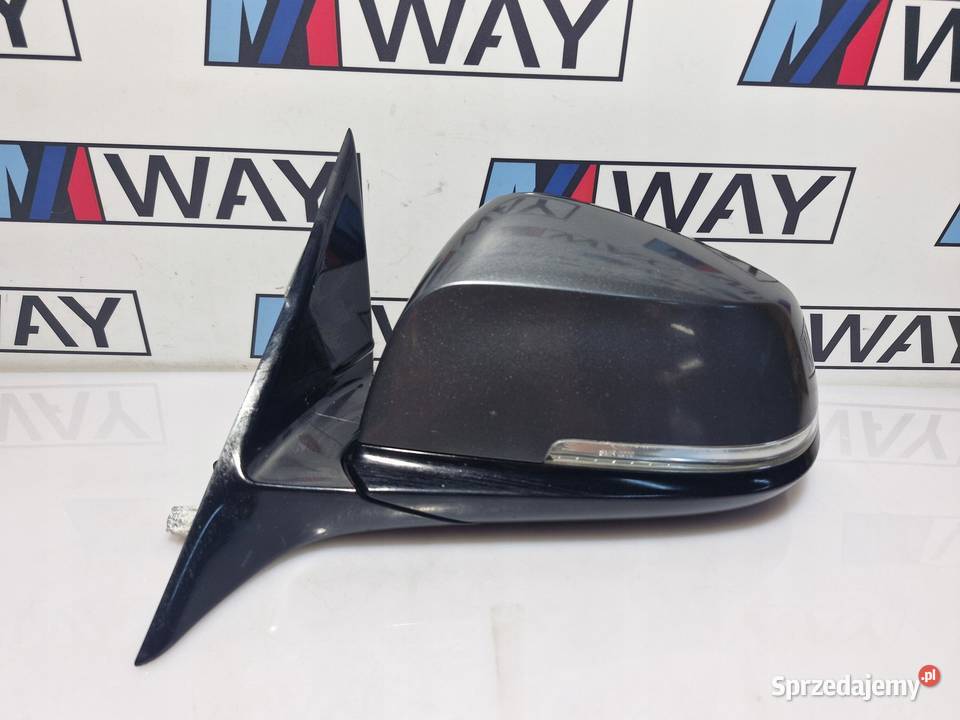 BMW 3 F30 F31 LUSTERKO PRAWE 6PIN EUROPA SHADOW