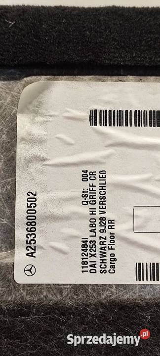 MERCEDES GLC W253 SUV PODŁOGA BAGAŻNIKA dolnośląskie