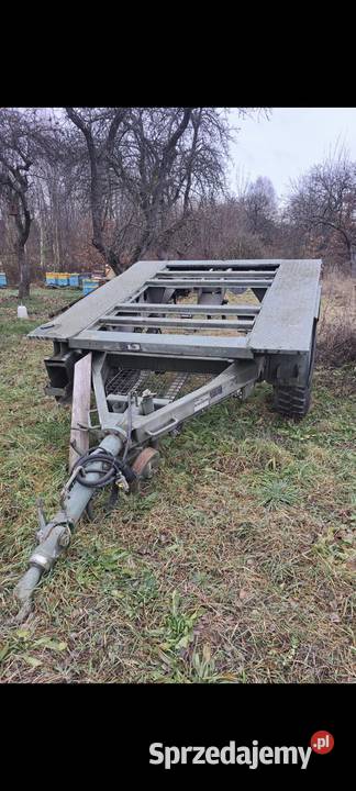 Przyczepa jednosiwa świętokrzyskie Nowa Wieś