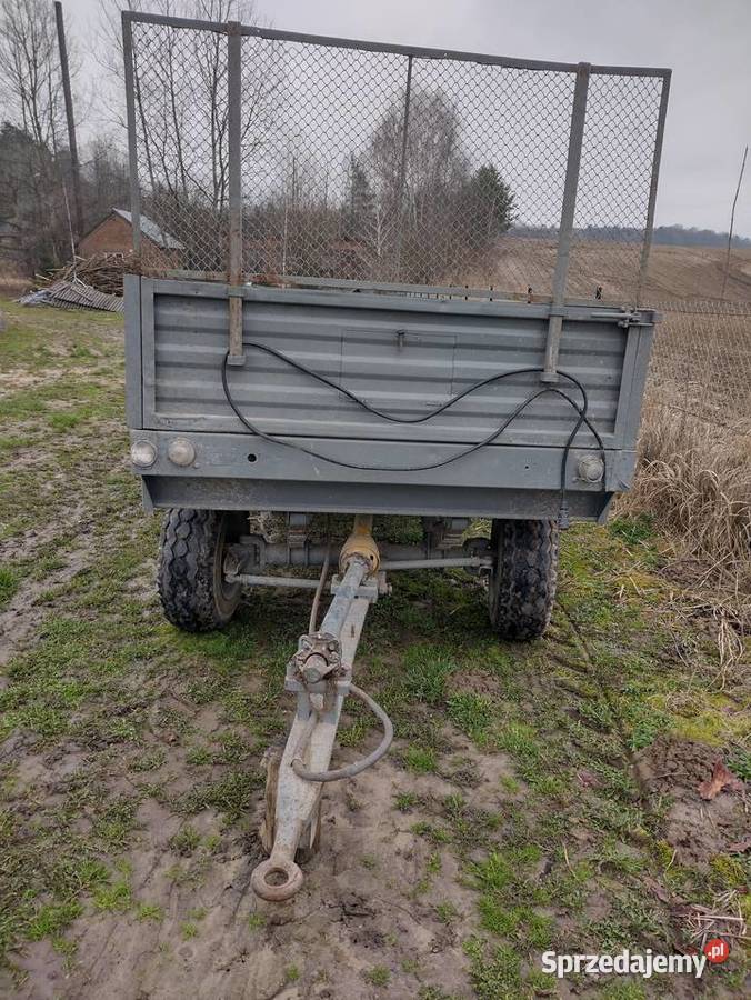 Rozrzutnik obornika dwuosiowy IDEALNY Spławy Pierwsze