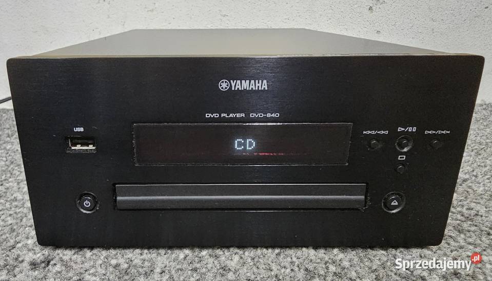 Odtwarzacz płyt CD Yamaha DVDE840 USB Pianocraft Audio Kraków
