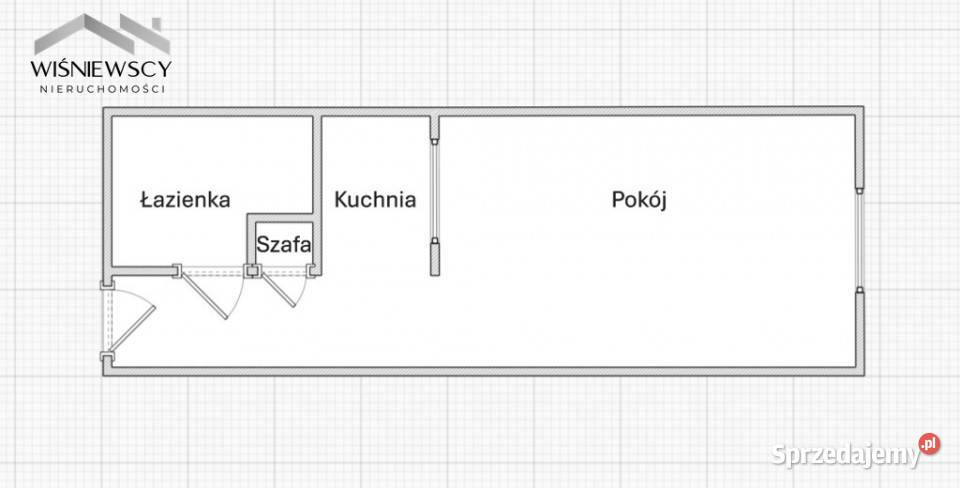Kawalerka 259 m jeziorem Sztum