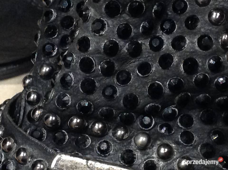 Wokery Damskie Skórzane 36 Czarne Nowa Sól