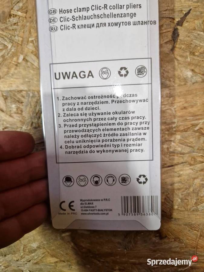 SZCZYPCE DO OPASEK PRZEWODÓW CLICKR CLICK wielkopolskie Głogowa