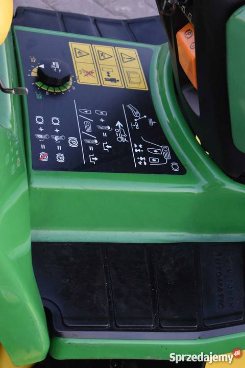 kosiarka traktor ogrodowy diesel John Deere Kobiele Wielkie