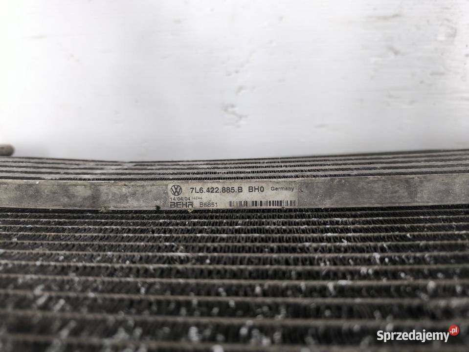 PAS PRZEDNI CHŁODNICE VW TOUAREG 25 7L0121203F osobowe