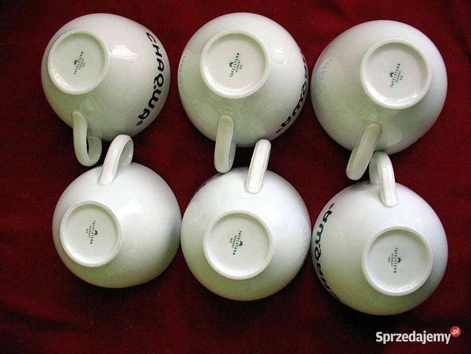 Filiżanka duża 6 sztuk Chaqwa Kaffee Tafelstern biały Siedlce