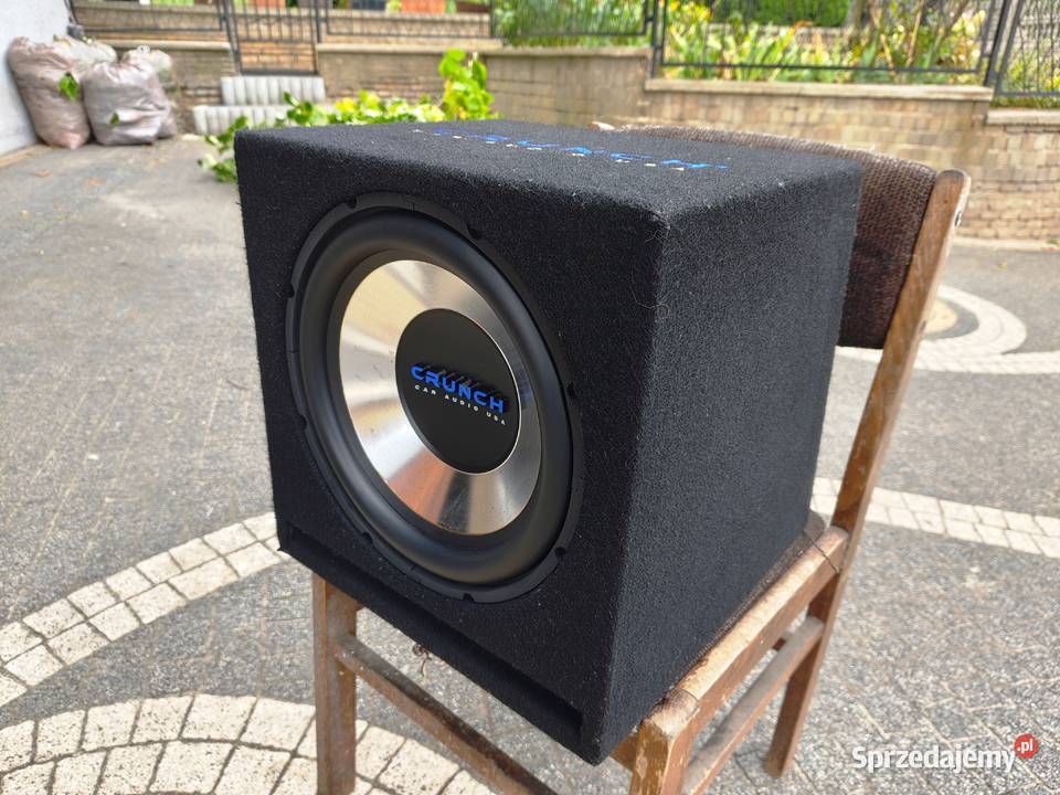 Skrzynia tuba subwoofer basowa bassowa Crunch