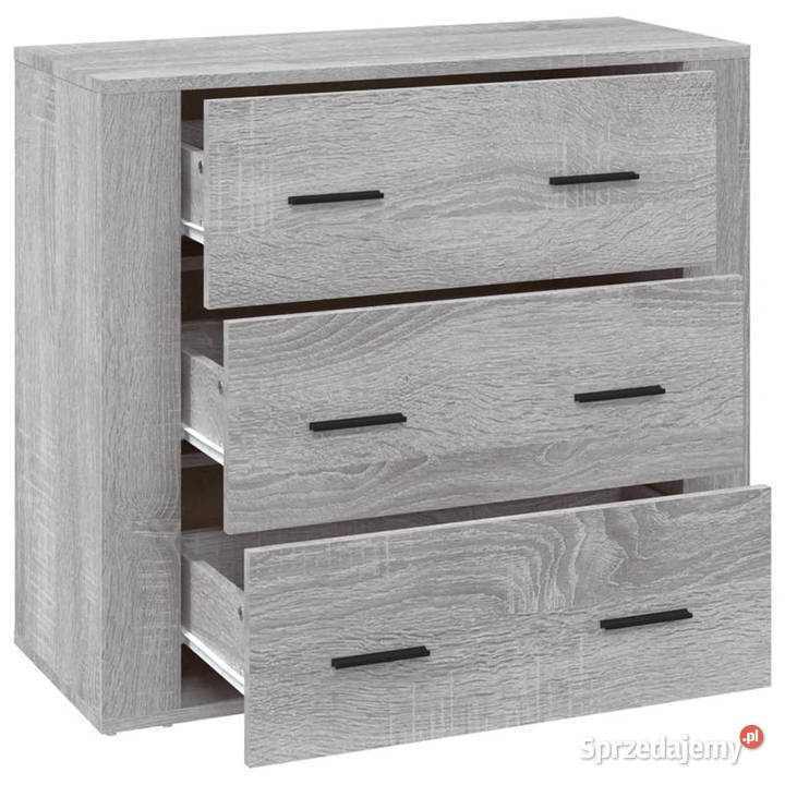 Szafka szary dąb sonoma 80x33x70 materiał Warszawa