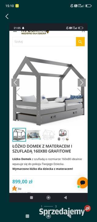 Sprzedam łóżko dziecięce Rogóż sprzedam
