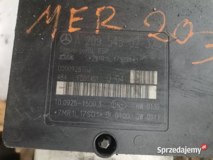 Pompa Hamulcowa ABS Mercedes W203