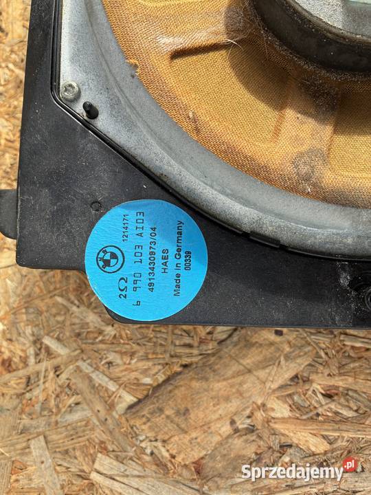 Głośnik Niskotonowy HIFI Bmw X3 lubelskie Wisznice