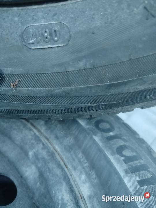 Koła stalowe felgi 5112 opony 19565 passat Straszyn