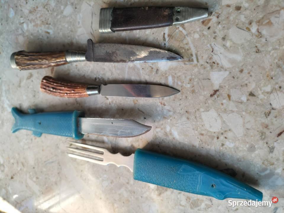 Kolekcjionerskie noże scyzoryki myśliwskie Sosnowiec
