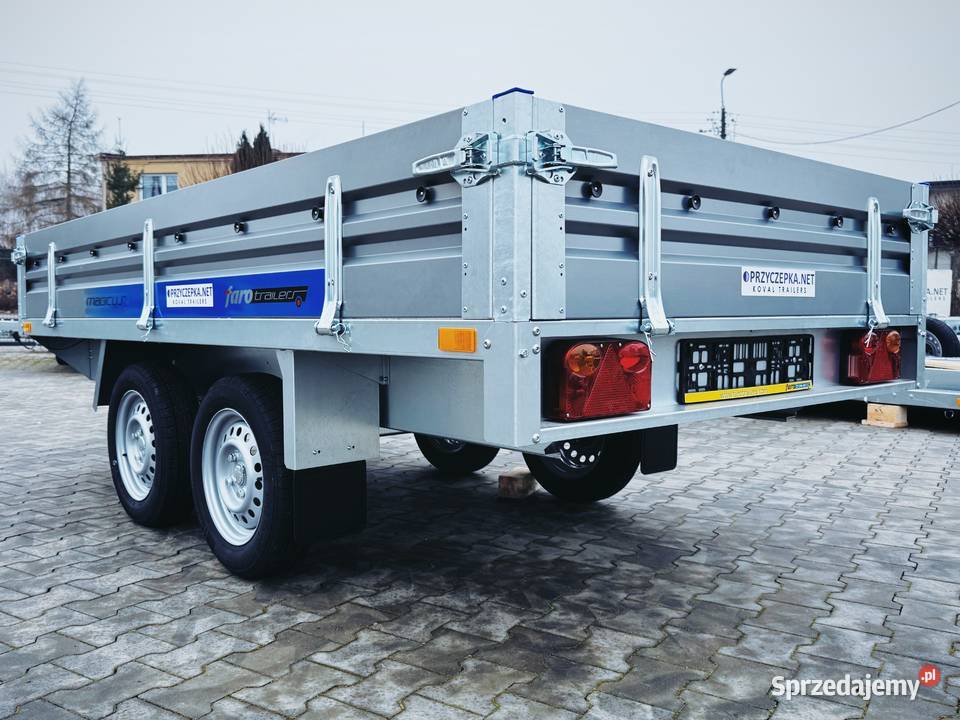 Przyczepka lekka FARO TRAILERS MAGICUS 2w1 Burtowe i plandeki kujawsko-pomorskie Kowal