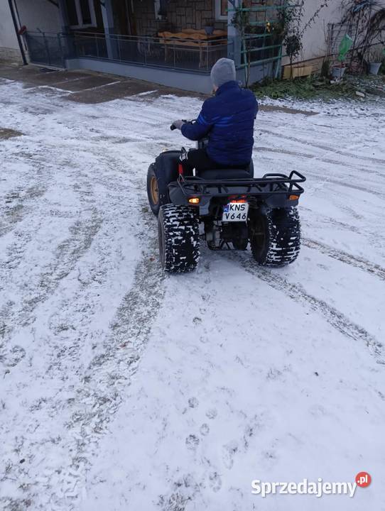 Quad Yamaha 250 homologacja Korzenna