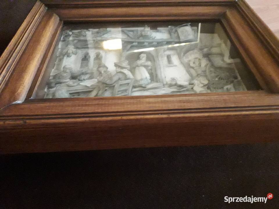 Obraz 3D Anton Pieck z sygnaturą Antyki, Sztuka, Kolekcje Koło