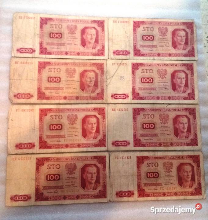 Banknoty Polskie Z Prl 1948 R 100 Zł Katowice Sprzedajemypl 0334