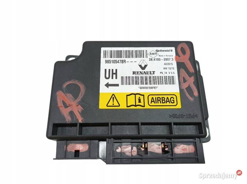 SENSOR AIRBAG 985105478R Renault Megane III świętokrzyskie