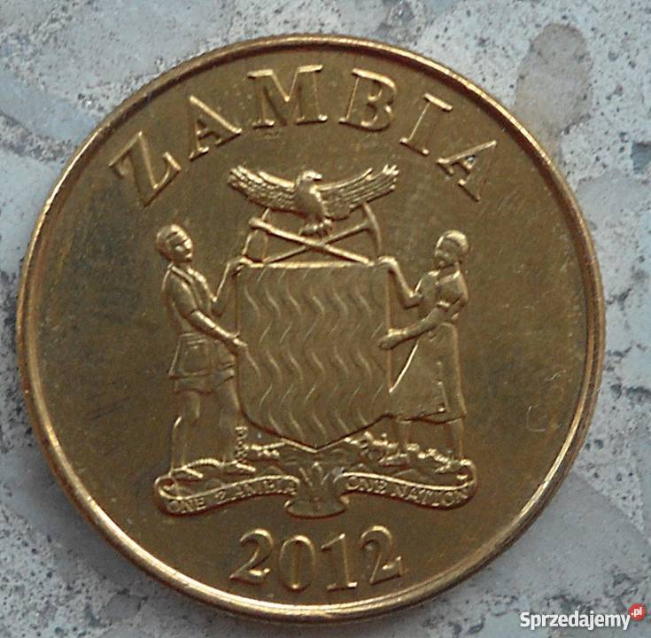 ZAMBIA50 NGWEE 2012 r SŁOŃ mazowieckie Legionowo sprzedam