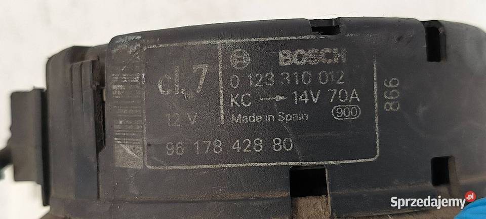 ALTERNATOR PEUGEOT 406 9617842880