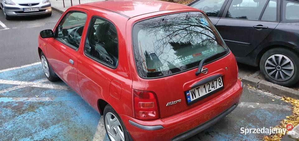 Micra K11 56516 przebiegu Warszawa