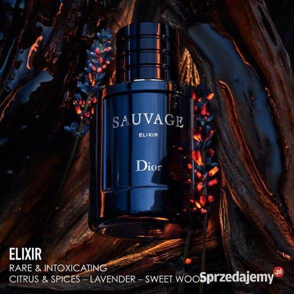 Perfumy męskie Dior Sauvage Elixir najmocniejsza Perfumy i wody Białystok sprzedam