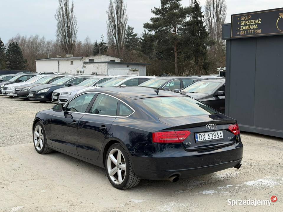 Audi A5 Sportback 20 Benzyna 2010r Led Skóra Wrocław