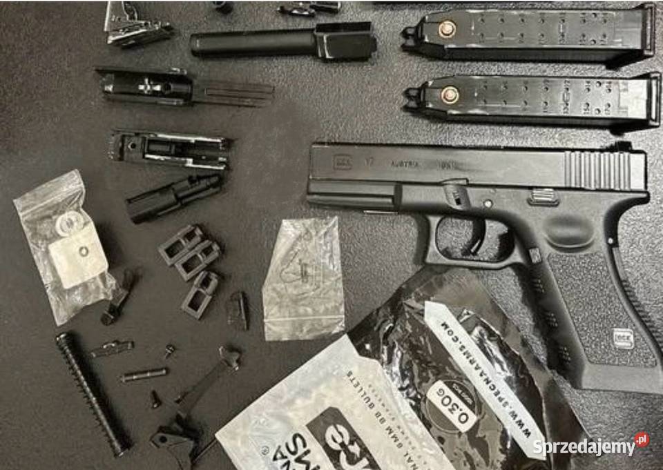 Pistolet ASG Glock g17 WE TM GBB green gas 6 mm Sport i Wypoczynek Płock