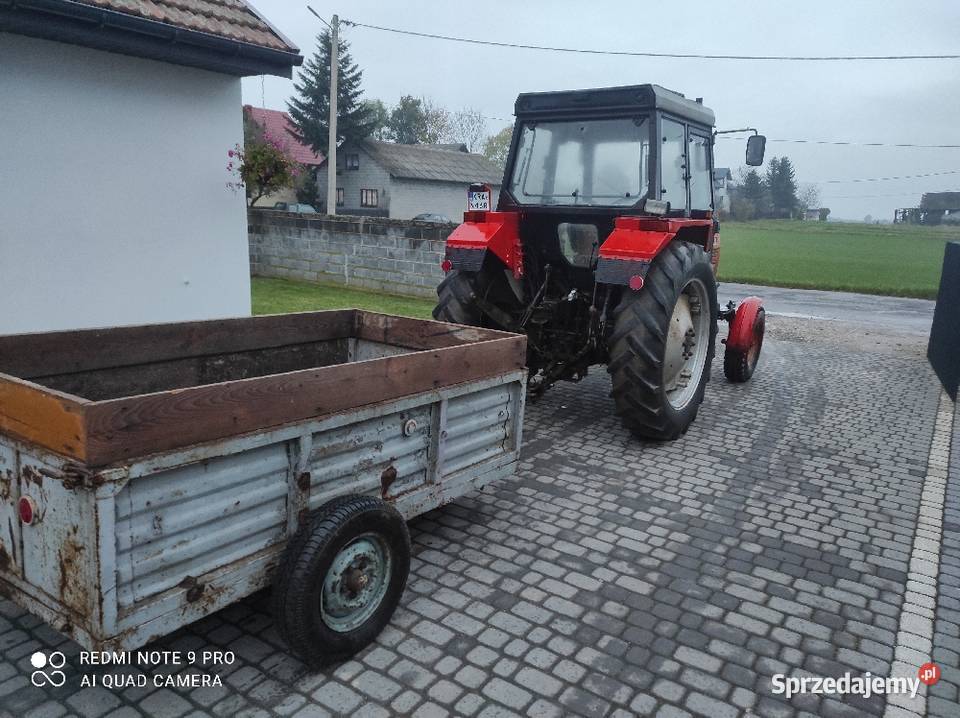 Przyczepka ciągnikowa dwukołowa nieuszkodzony Celiny