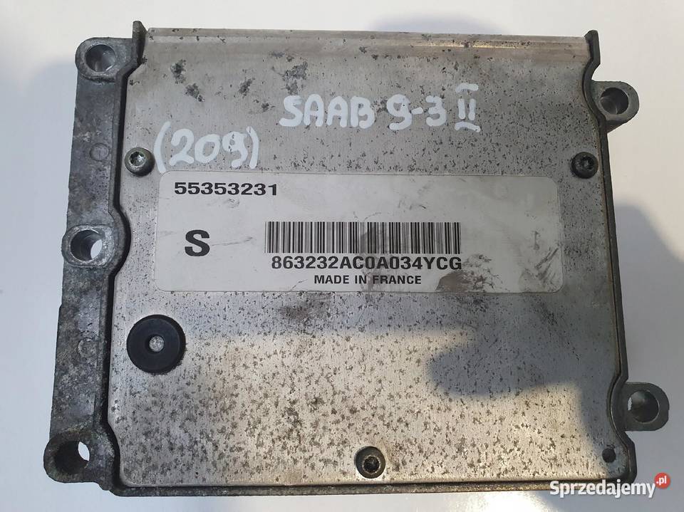 STEROWNIK SILNIKA komputer ECU Saab 93 93 II 20 lubelskie Chełm
