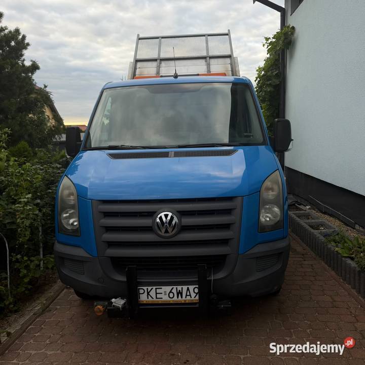 Volkswagen Crafter wywrotka niebieski wielkopolskie Kępno