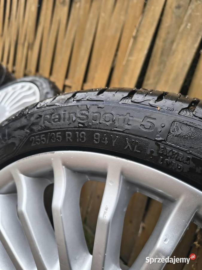 Felgi Mercedes Multispoke 18 plus opony Uniroyal aluminiowe Parczew