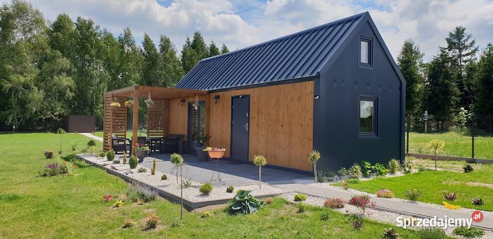 Domek letniskowycałoroczny 10x35 35m2 wyposażony Domki narzędziowe Dom i Ogród mazowieckie Grójec