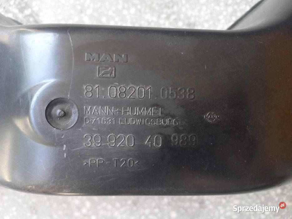 Wlot powietrza Man tgx tga tgs 480 2013r euro 5 Wola Jachowa
