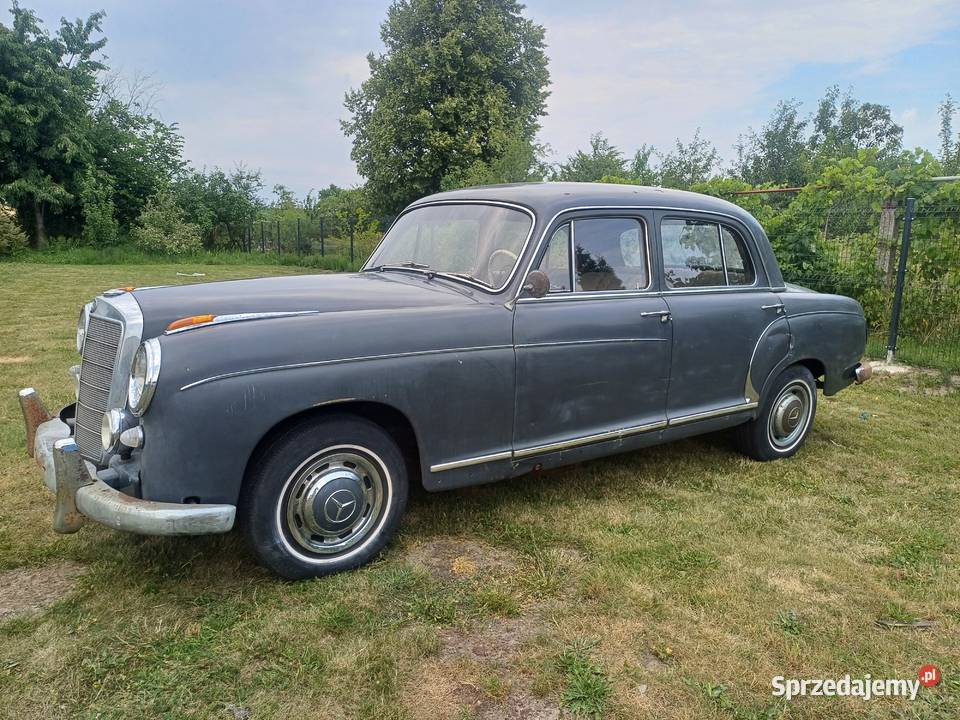 Mercedes w180 220s ponton duży 120KM Pozostałe Ostrów Wielkopolski