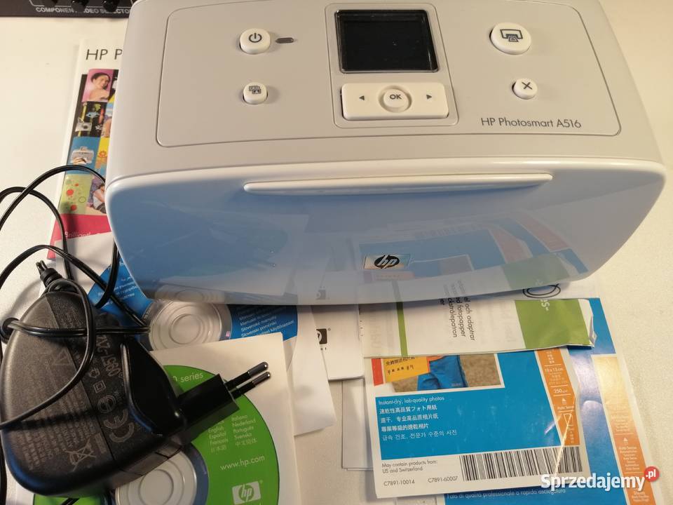 drukarka kolor HP Photosmart A516 druk atramentowa