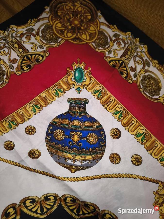 Jedwabna husta Versace sprzedam