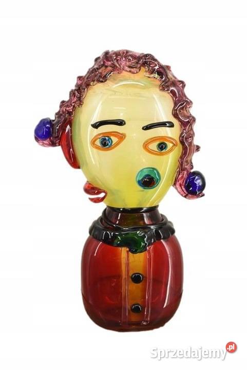 Szkło Murano Style GLASS Dama Abstrakcja Twarz Kraków