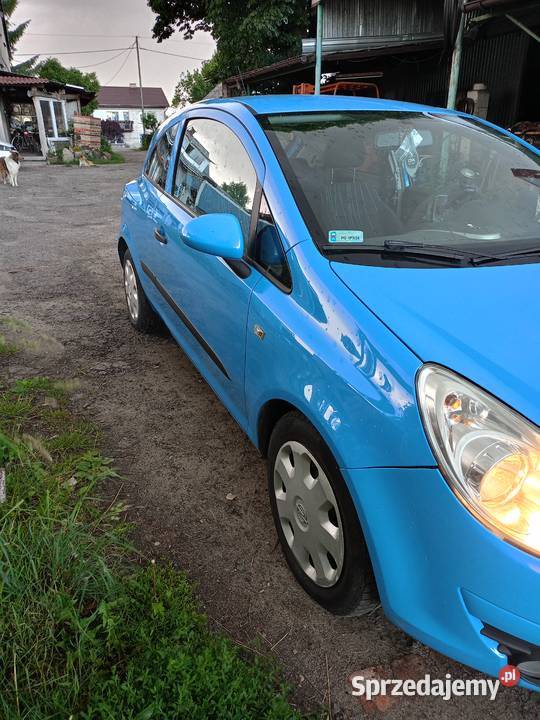 Opel Corsa 2007 12 benzyna benzyna Siennica Różana