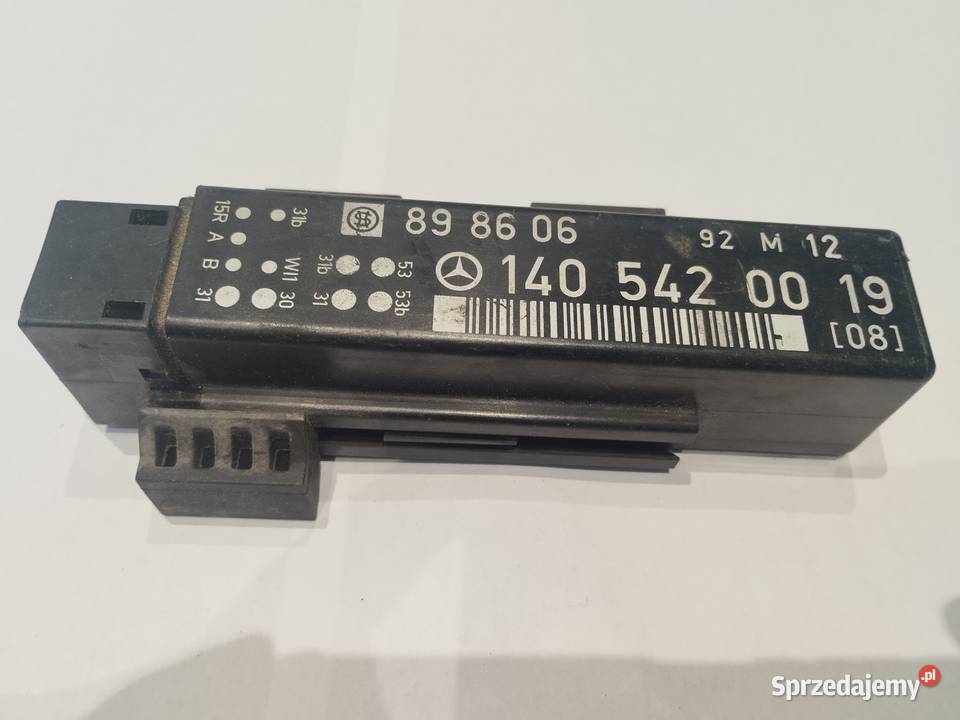 Moduł Sterownik Mercedes W140 1405420019 898606