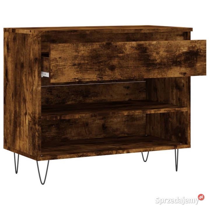 Półka na buty przydymiony dąb 70x36x60 WM831441 Warszawa