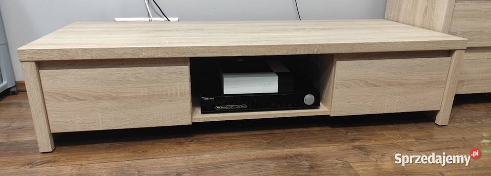 Meblościanka do pokoju dąb Sonoma Września