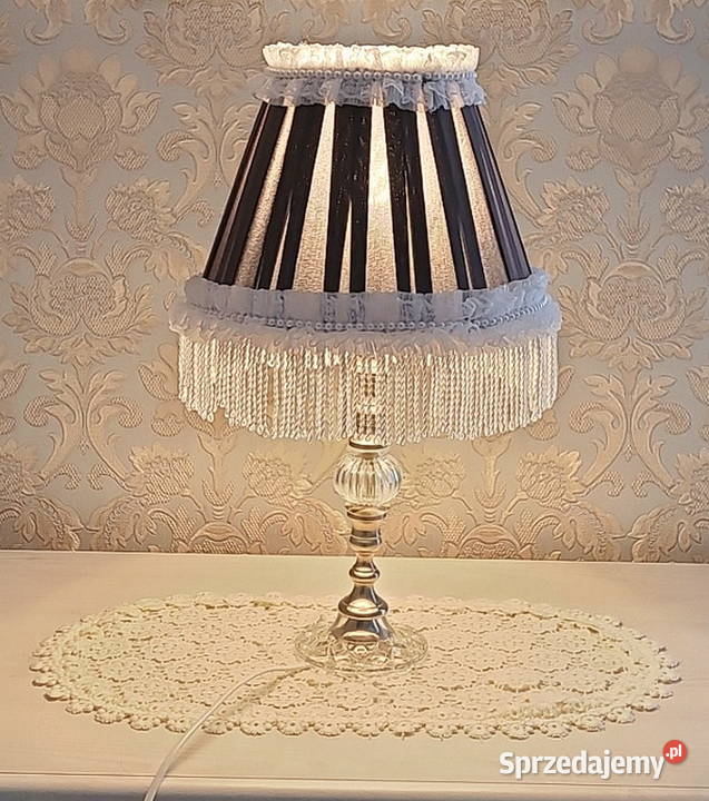 Lampa szklana retro Radom
