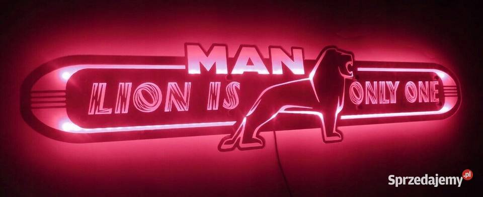 Lustro LED MAN długie 100x25 podświetlane 24v wielkopolskie sprzedam