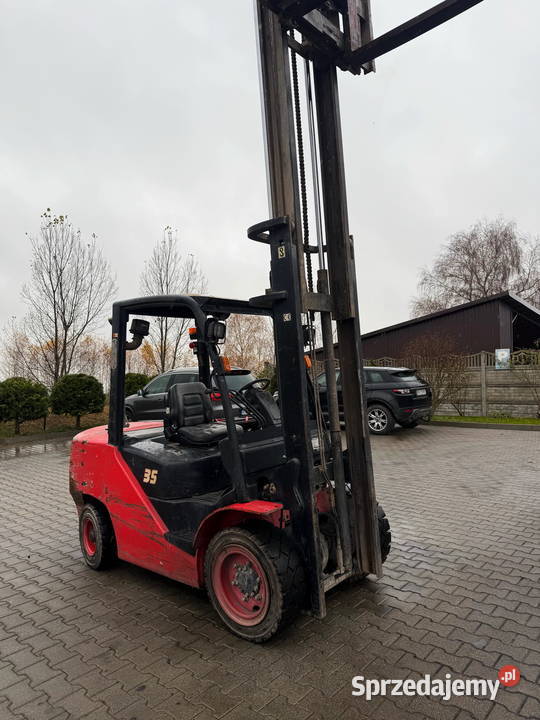 wózek widłowy HC HANGCHA CPCD35 diesel 3500 Wózki widłowe łódzkie Działoszyn sprzedam