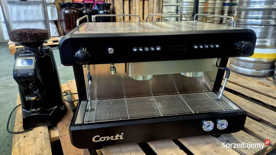Ekspres Conti CC202D Czarny Cesja leasingu FV