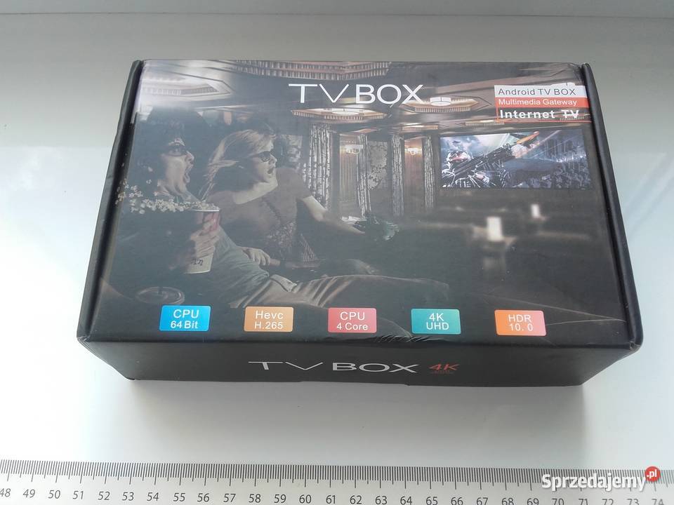 TV BOX, smart do TV, Q96max Android, WiFi 1GB+8GB, HDMI, USB, LAN, Amlogic