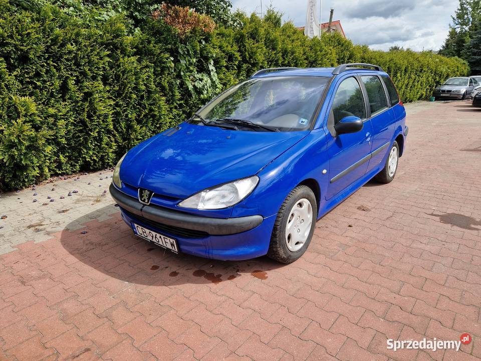 Peugeot 206 I 14 HDI Kombi Możliwa zamiana lakier metallic Bydgoszcz