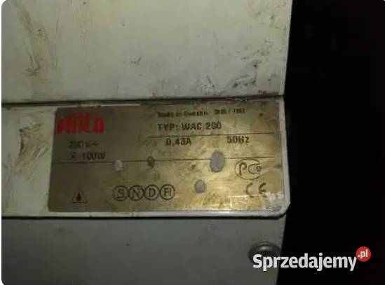 Kurtyna powietrzna Frico Thermozone WAC 200 Bielawa